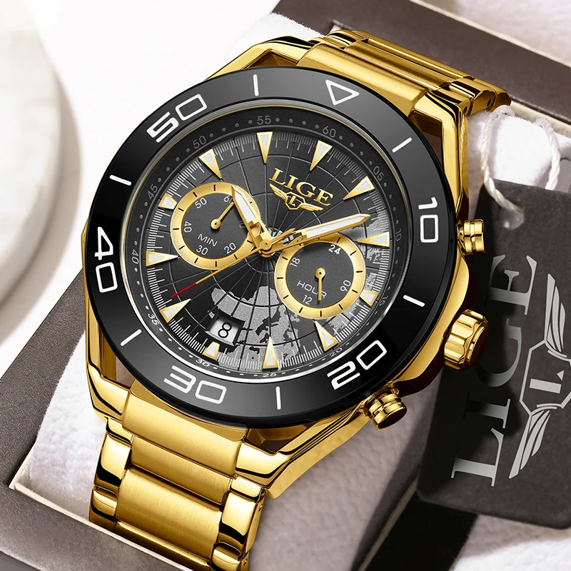 Men's Fashion Automatic Waterproof Quartz Watch