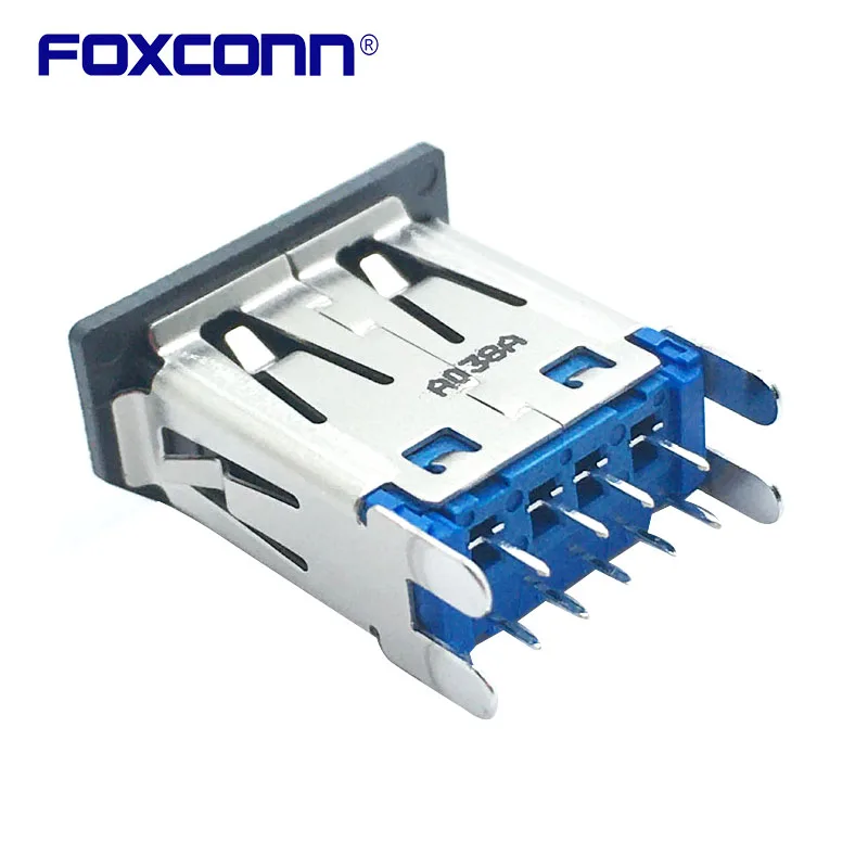 

Foxconn UEA1317-40021-9H Vertical type Flanging USB3.0 8PIN Matrixes Connector