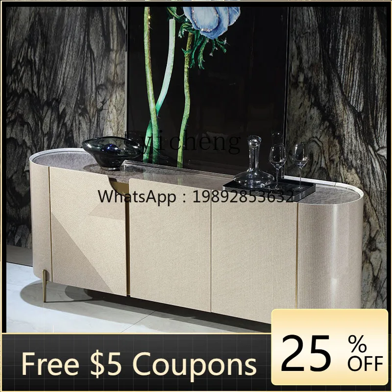 

R1 светлый роскошный шкаф на крыльце, украшение на стену, шкафчик для гостиной, минималистичный обеденный боковой шкаф