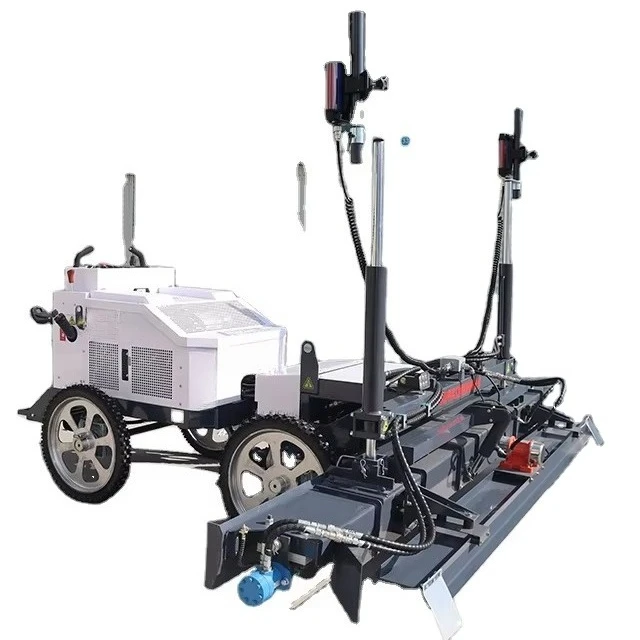 Concrete Paver Laser Screed Machine Cement Laser Screed Machinery High Precision and High Efficiency