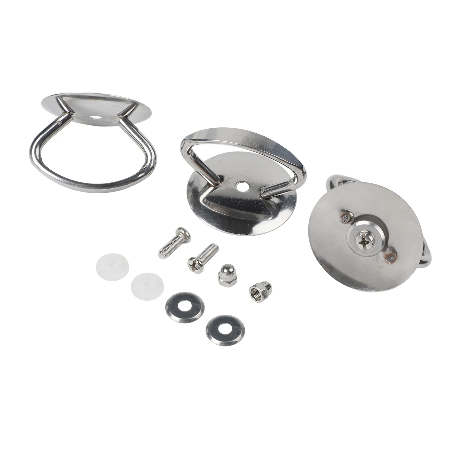 Replacement Pot Lid Knob Handle in Stainless Steel for Cookware Compatible with Most Standard Diameter and Thickness Lids