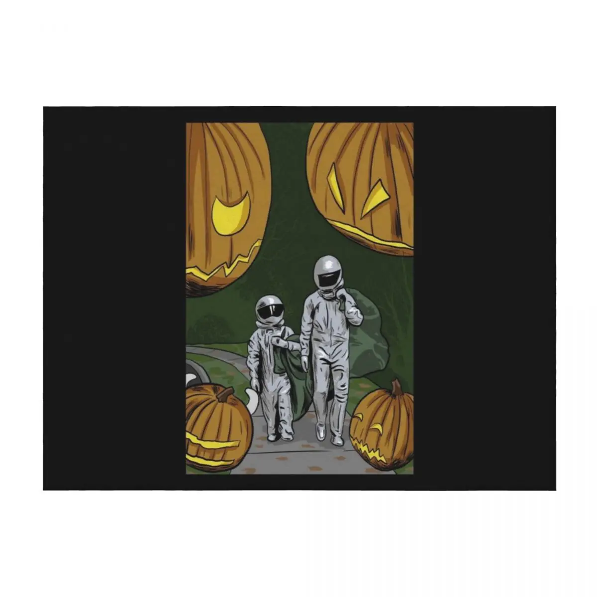 

Pete & Pete Halloweenie Throw Blanket Luxury Brand For Baby Custom Flannel Blankets