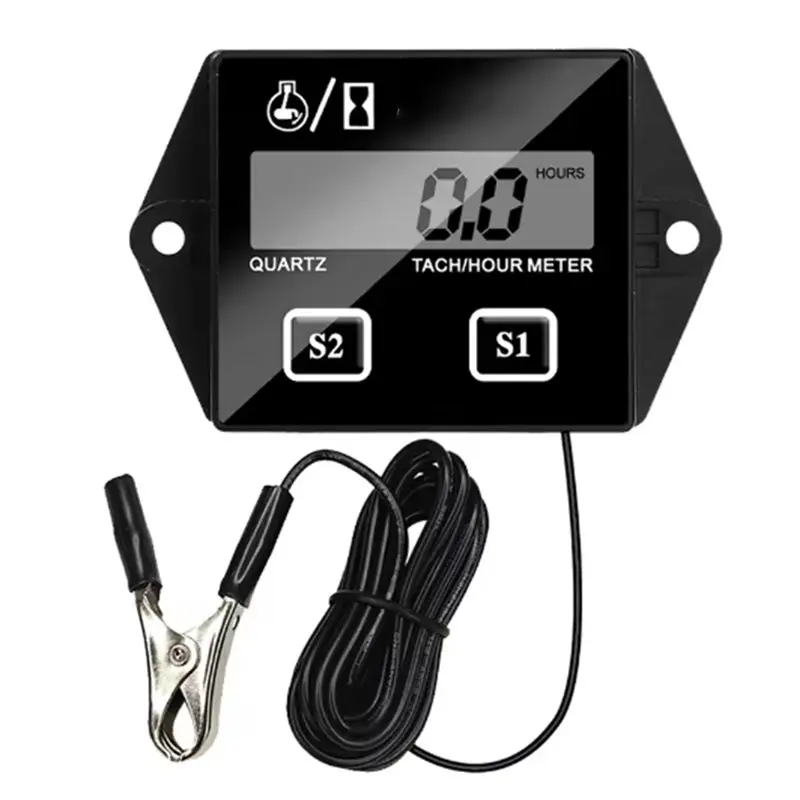 

Цифровой измеритель скорости двигателя, счетчик моточасов, тахометр, датчик частоты вращения, ЖК-дисплей