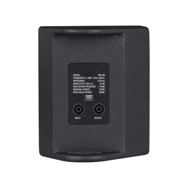 6 Inch Metal Mesh Coaxial Passive Speaker Stable Quality Pro Sound OEM Custom Wholesale Audio Loudspeaker