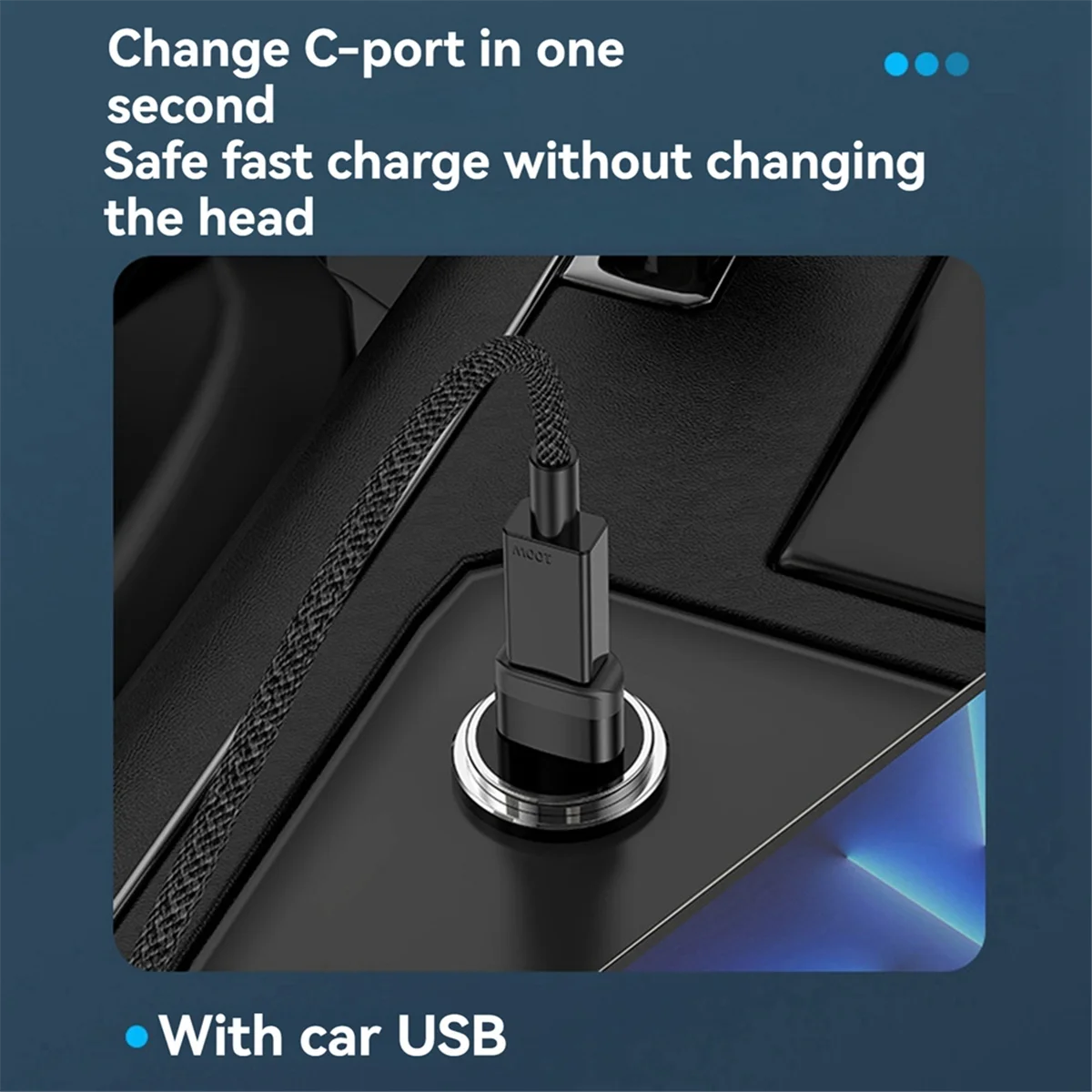 USB 3.0 to Type C Adapter 10Gbps Data Transmission Fast Charging Adapter for 15 Accessories Black