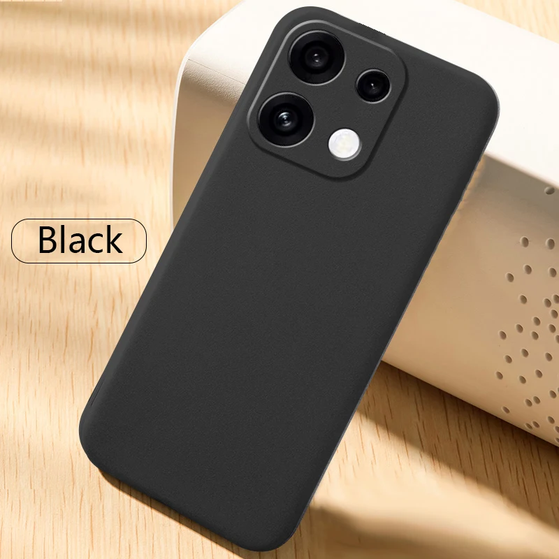 Biruiqu For OPPO Reno 16F Anti Slip Soft TPU Sandstone Matte Back Case Cover