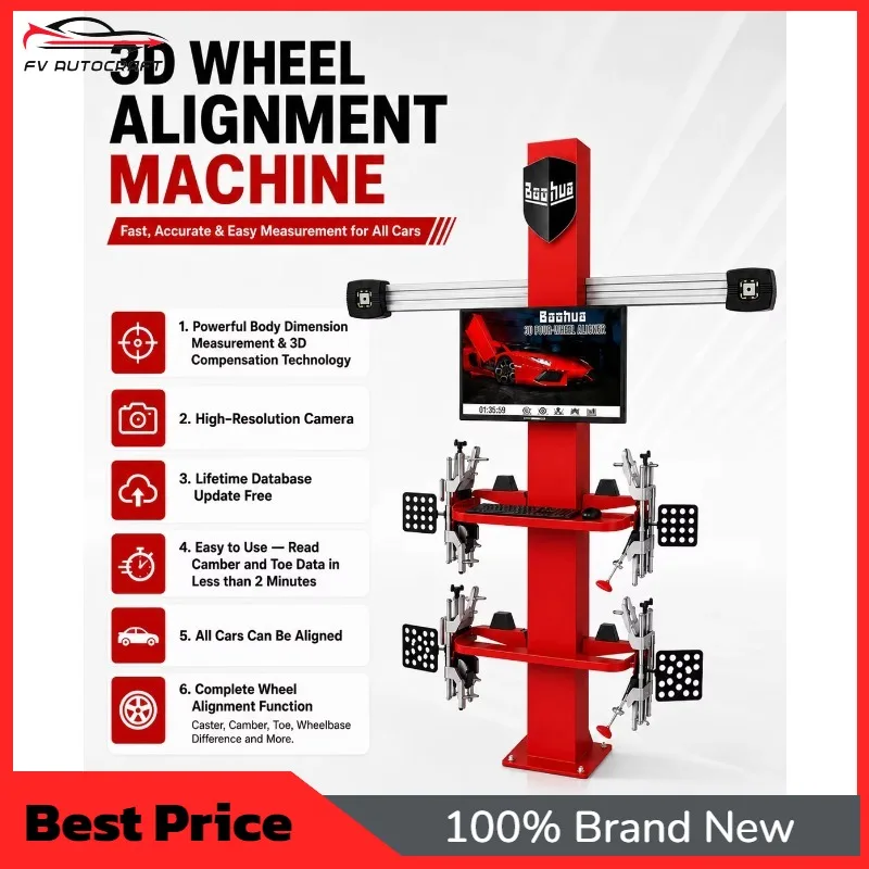 【2026】Factory Price 3D Wheel Alignment Machine With 3-Year Warranty Model A-530 For Car Tire Shops And Wheel Balancers