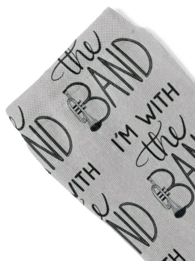 I’m With the Band Socks Sports set sheer anti slip football Socks Female Men's