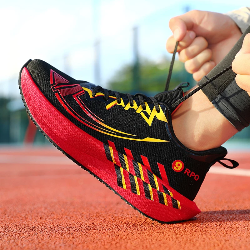 

Всесезонные дышащие кроссовки Racing Boost с двойной сеткой — удобные кроссовки для подростков с нескользящей амортизирующей мягкой подошвой