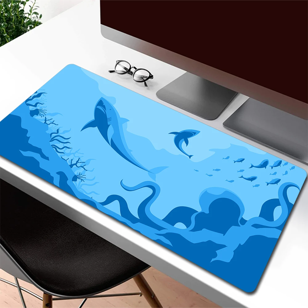 

Large Gaming Mouse Pad Non-Slip Mousepad Gamer Computer Mouse Mat XXL 90x40cm Desk Mat Big Office Keyboard Pad Rubber Table Mat