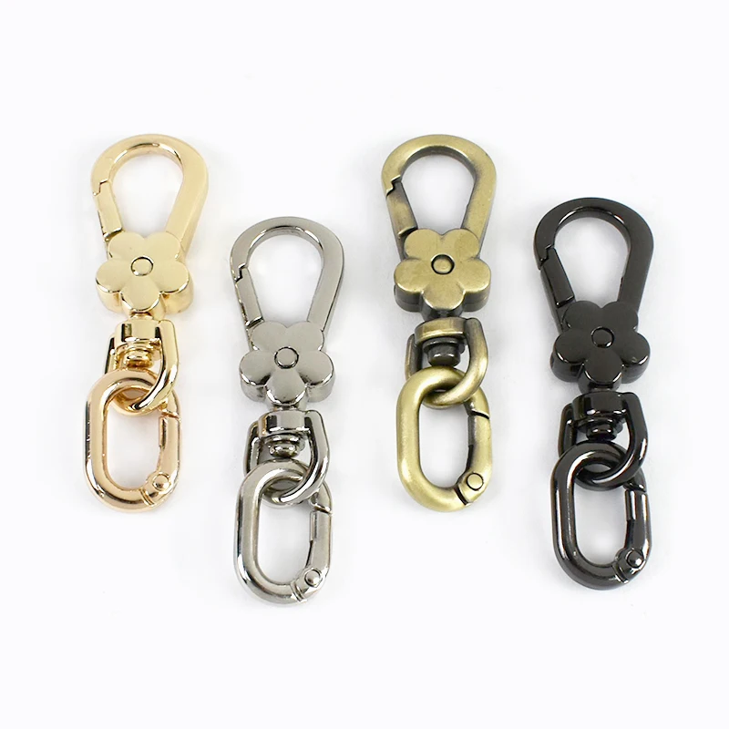 

2/5/10Pcs Meetee Metal Buckle Keychain Hook O Ring Hooks Keyring Rings Clip Holder Key Connect Buckles DIY Hardware Accessories
