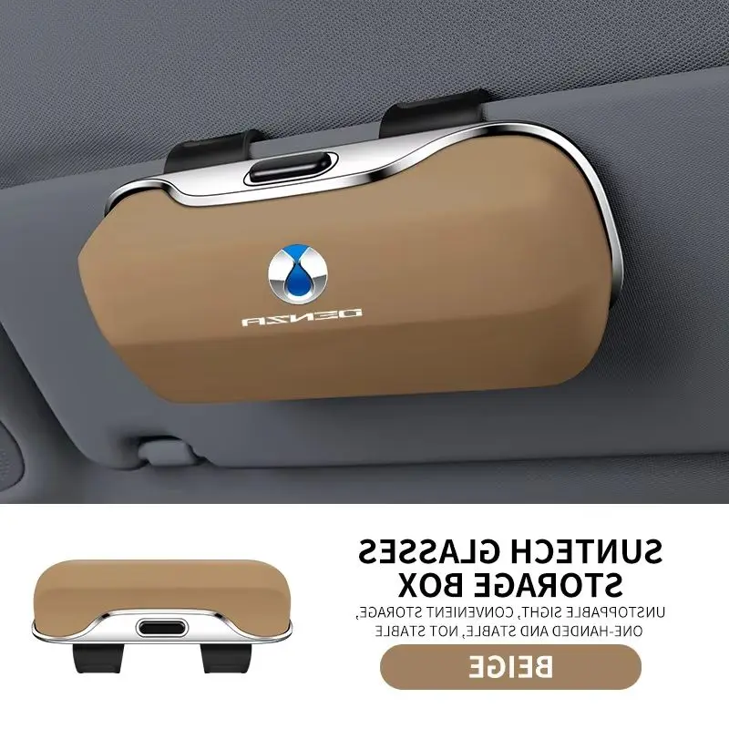 

BYD Denza Z9 D9 N7 N9 Z9gt 5 Z10 Z20 2024 2025 Accessories Car Visor Sunglasses Car Glasses Case Glasses Holder Clip Box