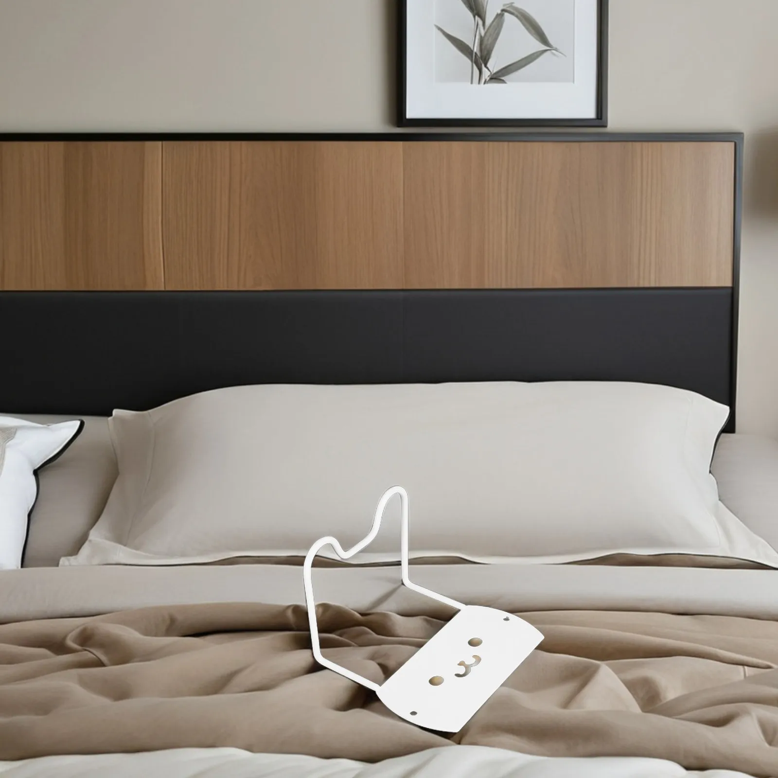 2Pcs Mattress Non Slip Slide Stoppers Bed Gripper Brackets Prevent Sliding for Metal Bed Frame Sofa Tatami Mattress