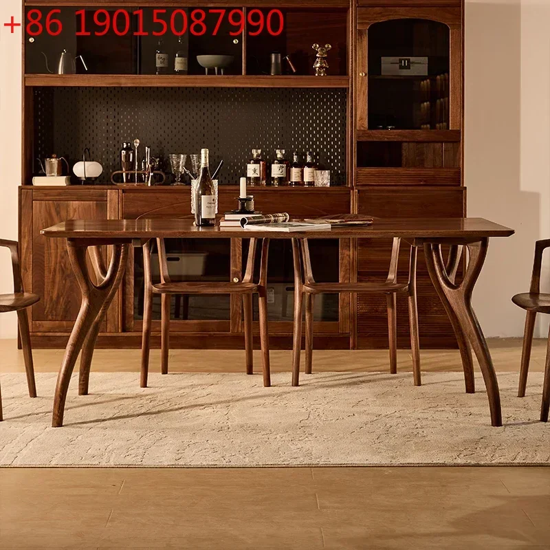 Unique Study Dining Table Event Wedding Wooden Living Room Dining Table Modern Nordic Design Mesas De Jantar Furniture Home