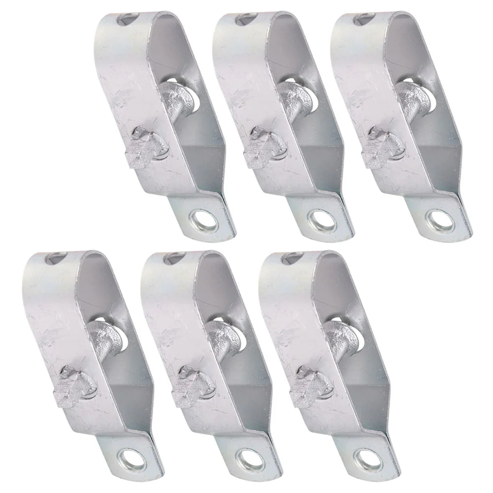 6 Pcs Gate Locks for Outdoor Fence Fences Cable Tensioner Steel Wire Screws Silver Tighteners