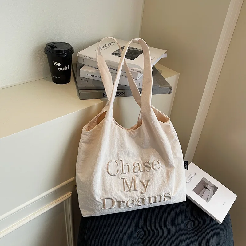 new-stereo-letter-embroidery-underarm-bag-macaron-color-large-capacity-shoulder-bag-for-women