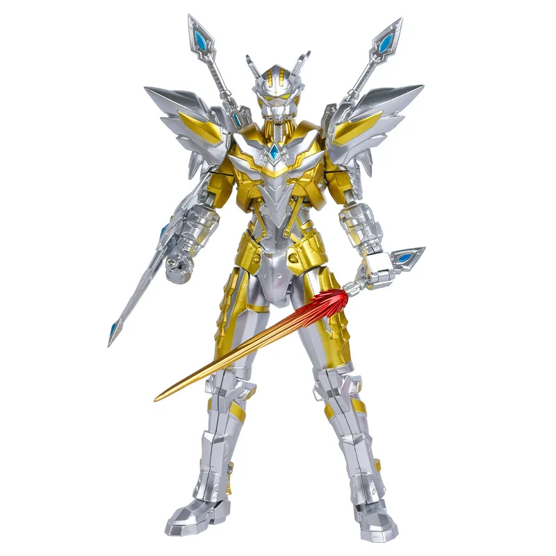 【متوفر】نموذج دمية سوبرمان متعدد المفاصل المنقولة في نهاية المطاف ميكا جولدن شينينج زيرو تويز للأولاد