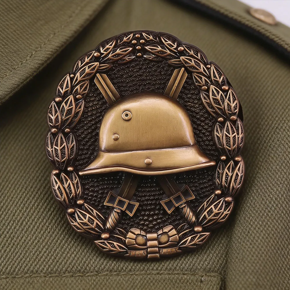 German Pin Wound Badge Medal Battle Veteran US Army Soldier Real Estate Award