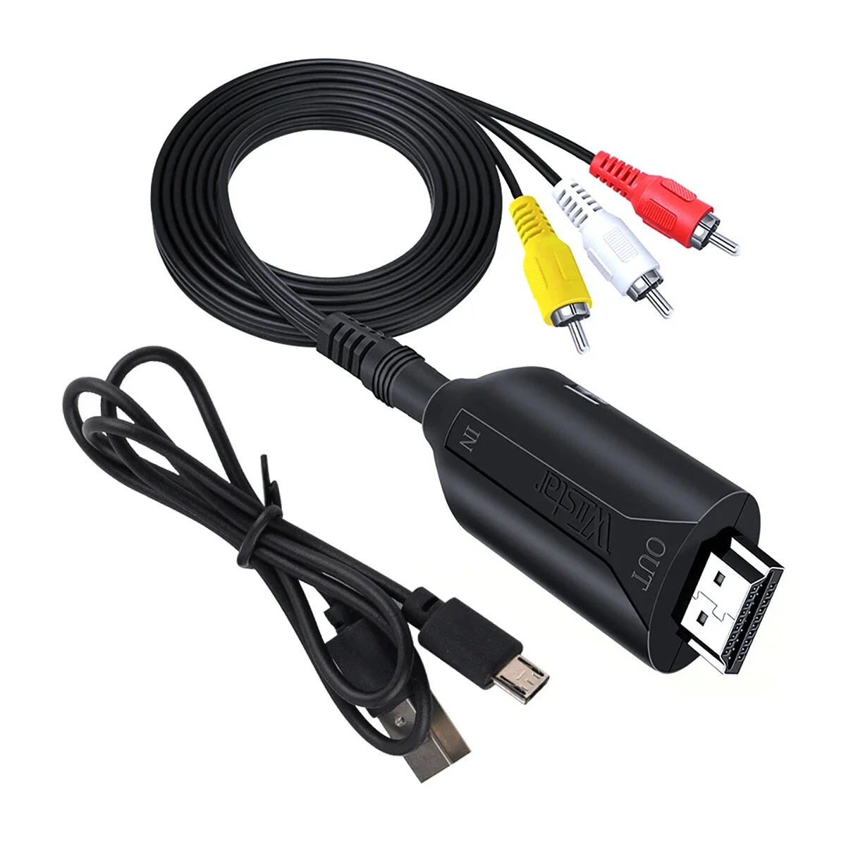 Av To Cable 1080p Support Rca To Converter Converter Cable Plug And Play For Home Entertainment Systems Tv