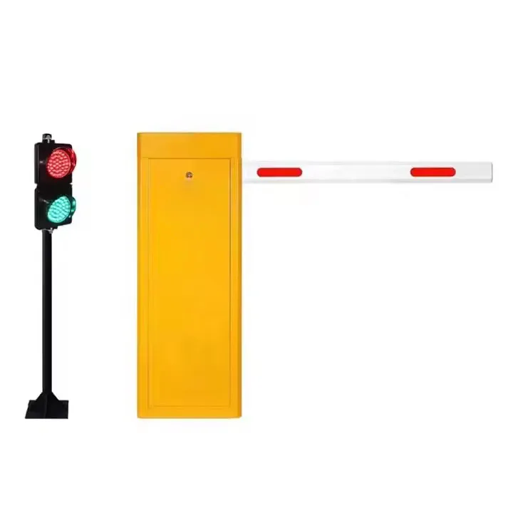High Speed Enter Boom Barrier Gate Automatic DC Motor With Universal Remote Safety Adjustable Electronic Car Parking Barrier
