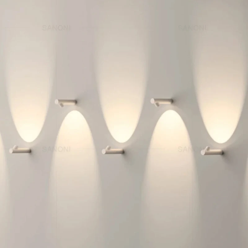 

Modern LED Wall Lamp Aisle Sconce for Living Room Bedroom Bedside Background Entrance Stairs Patio Home Lighting Fixture