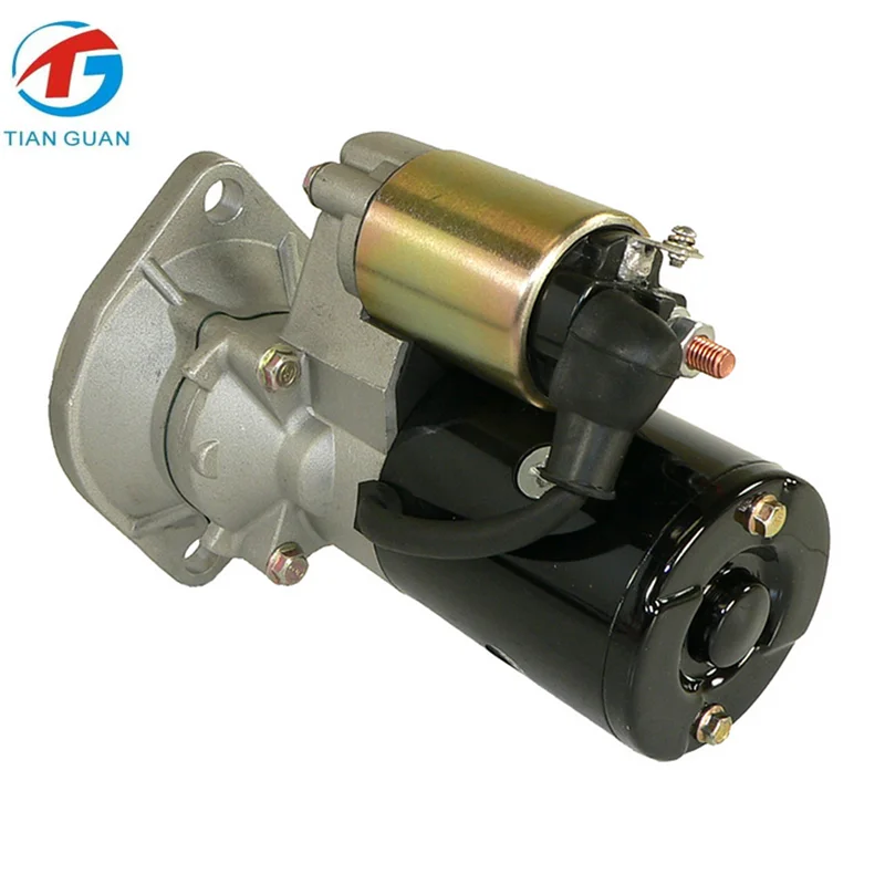 Auto Parts STG50055 Starter for Yanmar Combine Various Models 2T75UC S114-349 S114-349A S114-349B 124976-77010