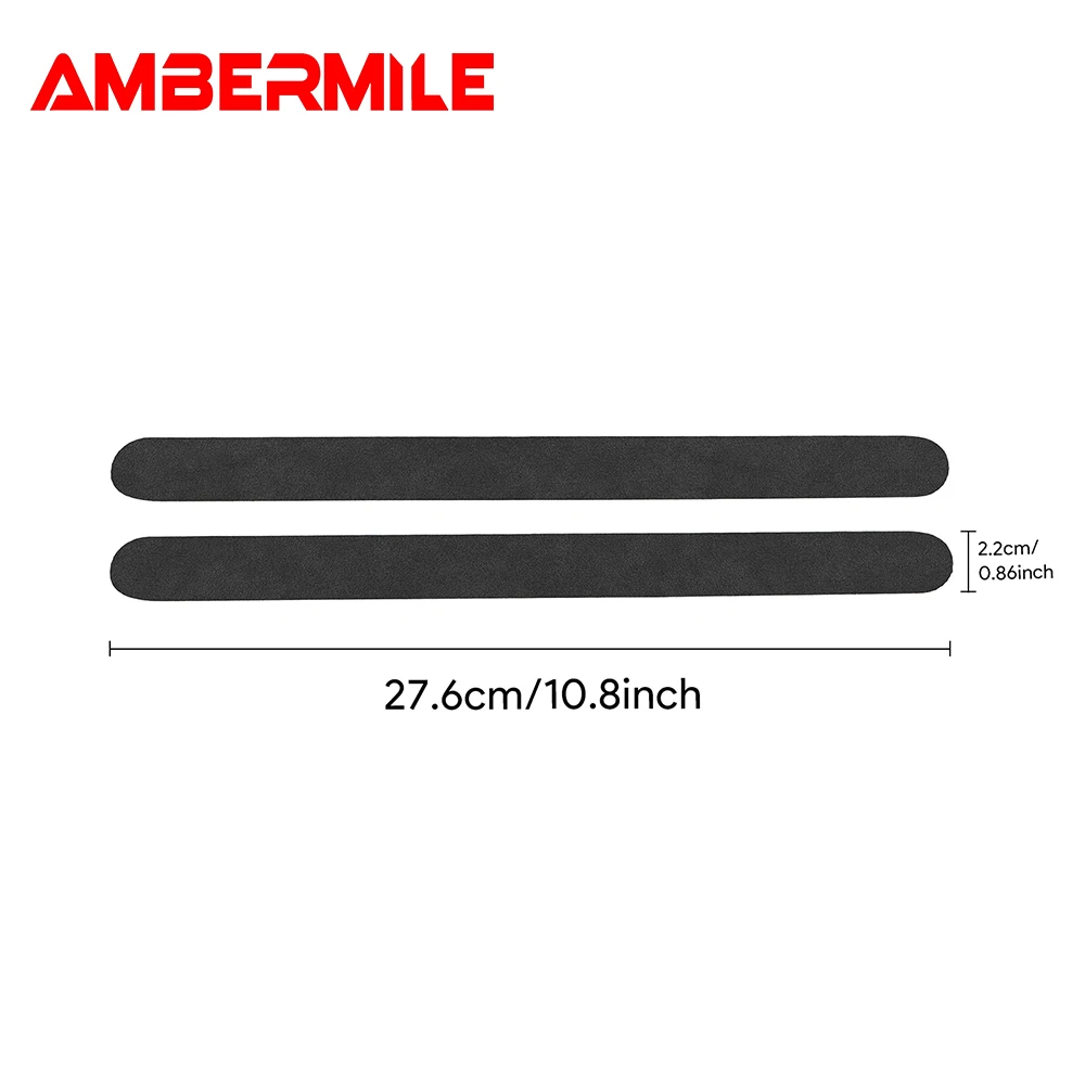 Car Armrest Box Side Stripe Sticker for Mini Cooper S F65 F66 F67 2024 2025 Interior Trim Accessories Flannel Suede Decoration