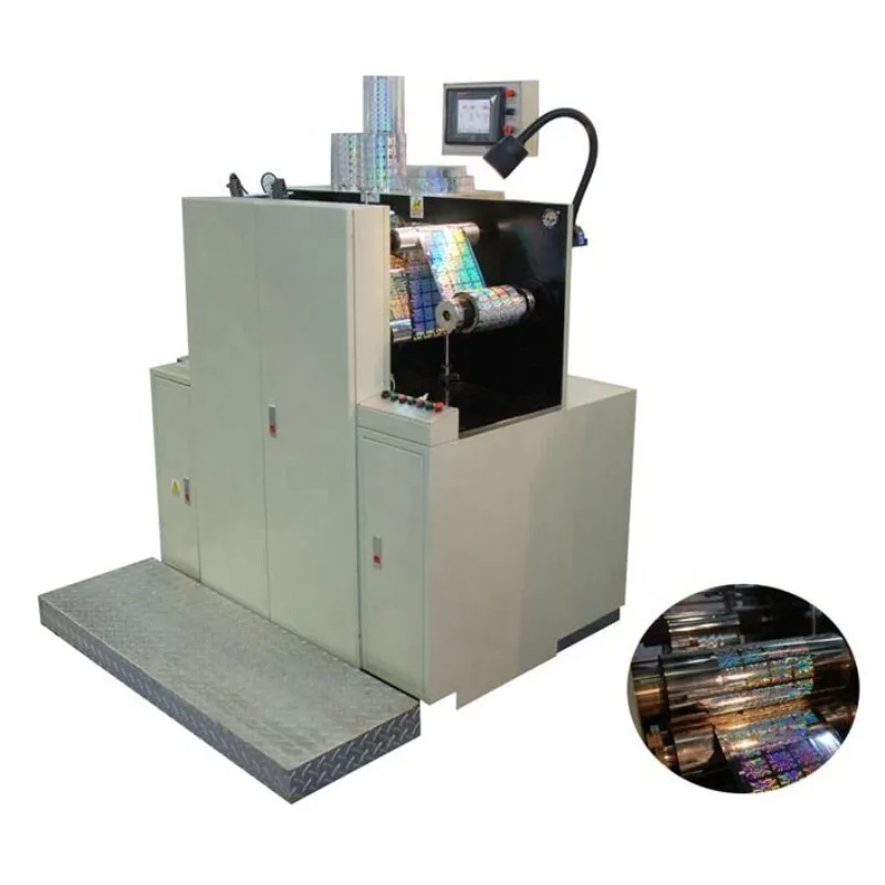 Zomagtc Holographic Printing Machine Holography Hologram Embossing Machine Hologram Hard Film Embosser