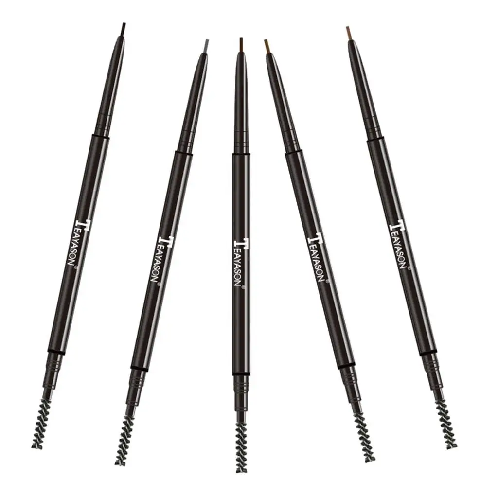 Eyebrow Pencil Dual Ended Professional Natural Brow Pen Natural Daily Look Draws