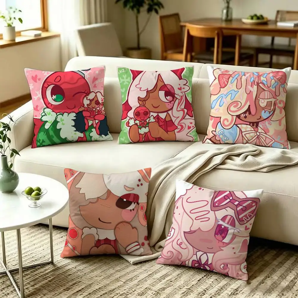 Ginger Dandys World Square Pillow Case Multi Sizes For Car Home Bedroom Decor Custom Valentine Gifts