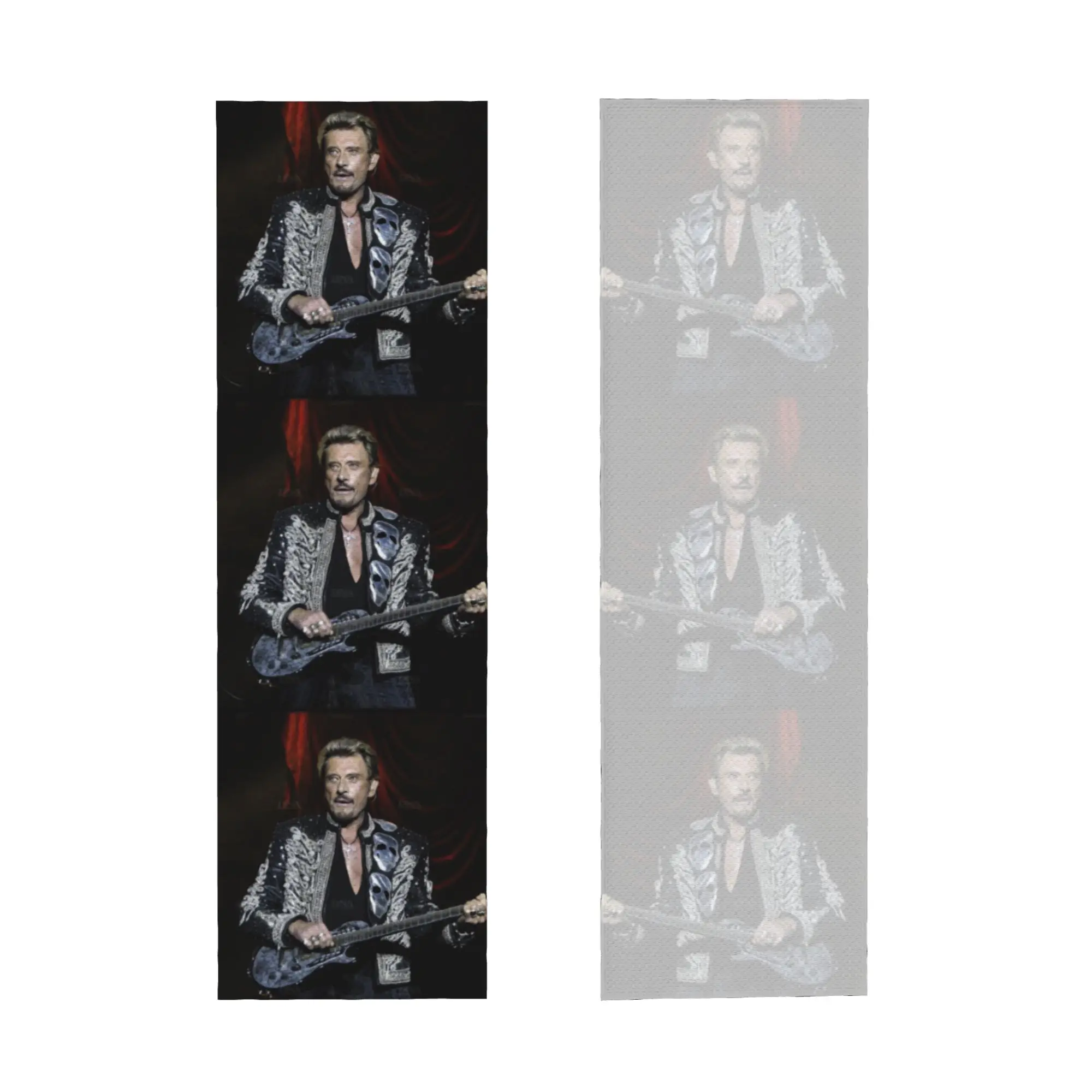 Johnny Hallyday Towel Quick Dry French Rock Singer Super Soft For Training Towels