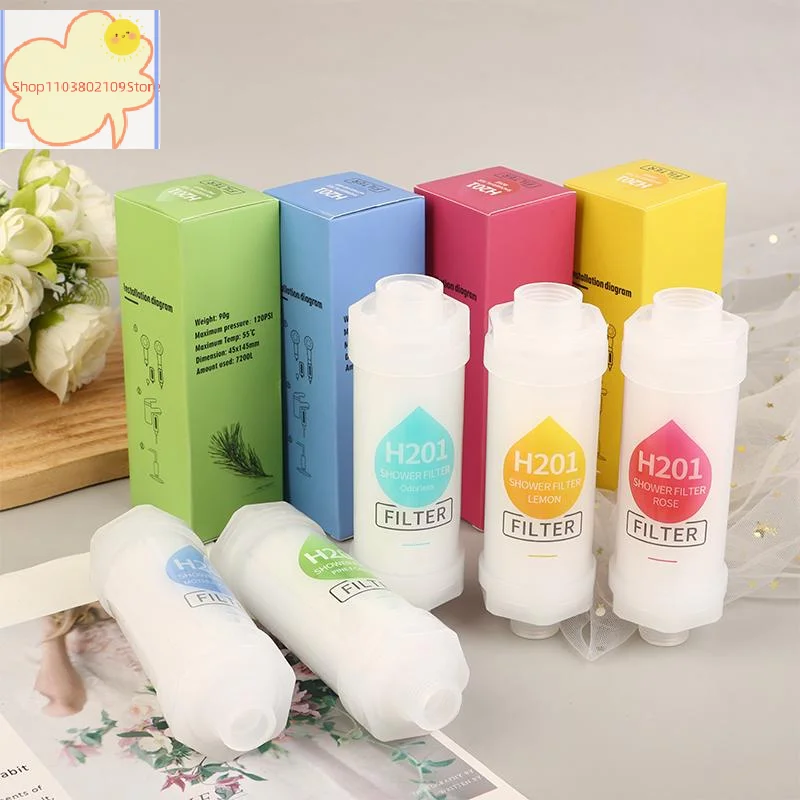 [YH]Student Dormitory Rental Room Household Water Purification Chlorine Removal Bathing Skincare Fragrance Shower Head Filter