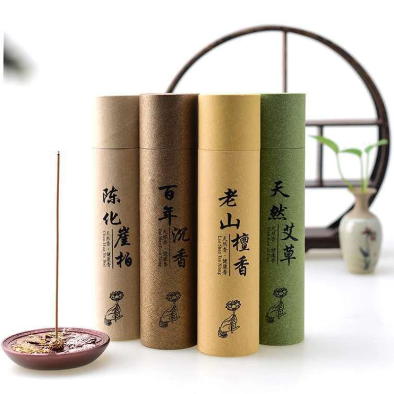 

Y 400Pcs Natural Sandalwood Incense Sticks Indian 21cm Blessing Ceremony Prayer Buddha Incense Home Indoor Fresh Air Fragrance