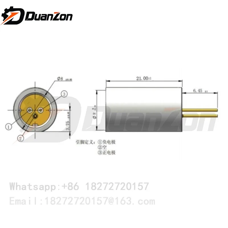 905Nm75W Space Collimation Laser Module, LiDAR, Laser Ranging, Small Divergence Angle