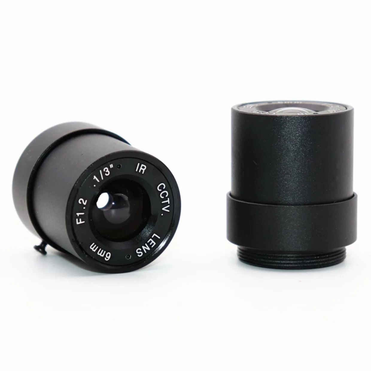 

F1.2 Fixed aperture 6MM fixed focus surveillance CS interface Gun shot Industrial camera lens 1/3