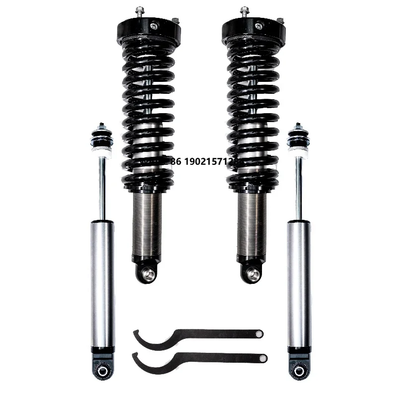 For LEOPARD Nitrogen Shock Absorber 2-3.5 Inch Lift Kit Non-Adjustable Body Control Fits All Roads Protects Parts Color Custom