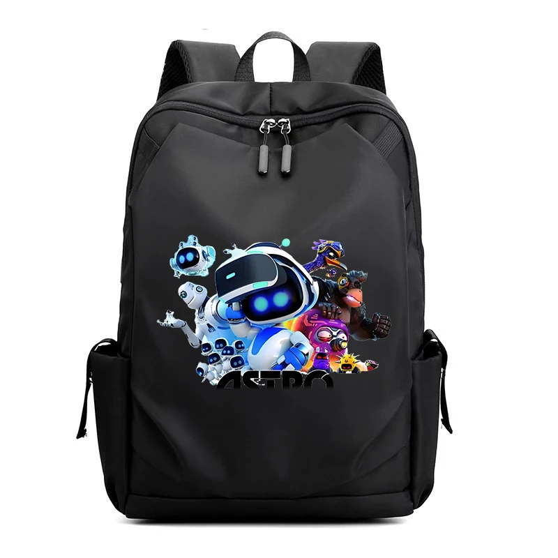 Astro Bot Business Backpacks Anime Women Men Shoulders Bag Multi Functional Computer Bags Outdoor Travel Student Knapsacks Gift