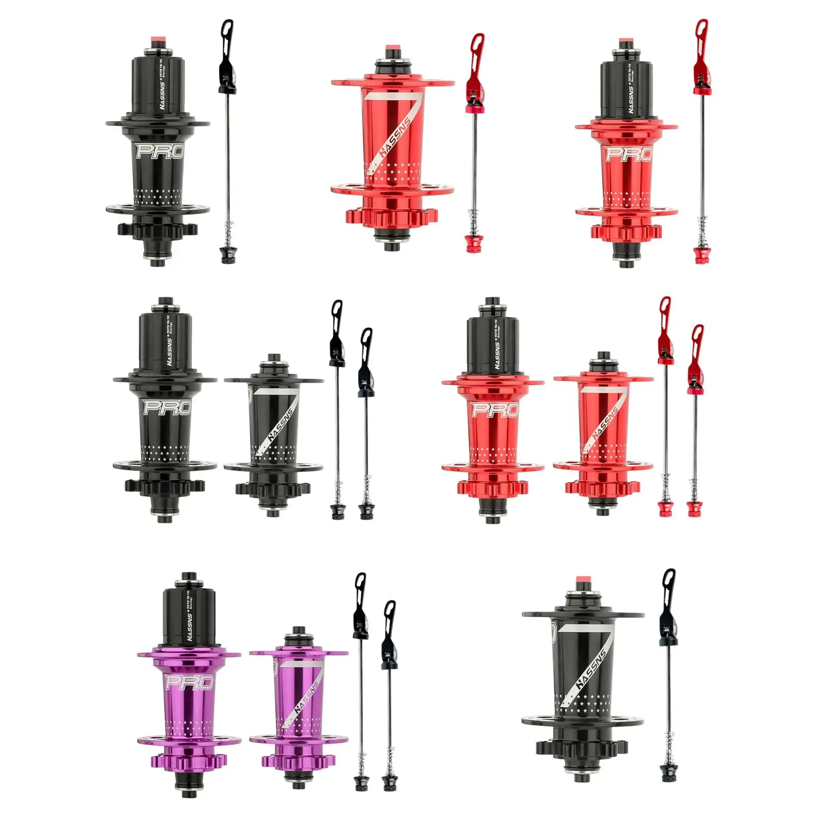

32H Mountain Bike Freehub Skewers with Sealed Bearing 7-12 Speed Snow Disc Brake Hub for Bike Hub Accessories Components Parts