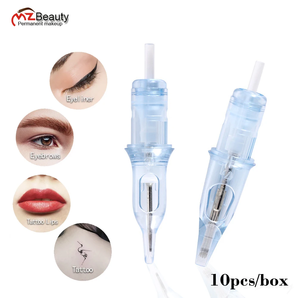 High Performance Tattoo Needles Cartridge for Vibrant Colors and Smooth Shading Effects 1RL 3RS Liner Tattoo Machine Sterilized