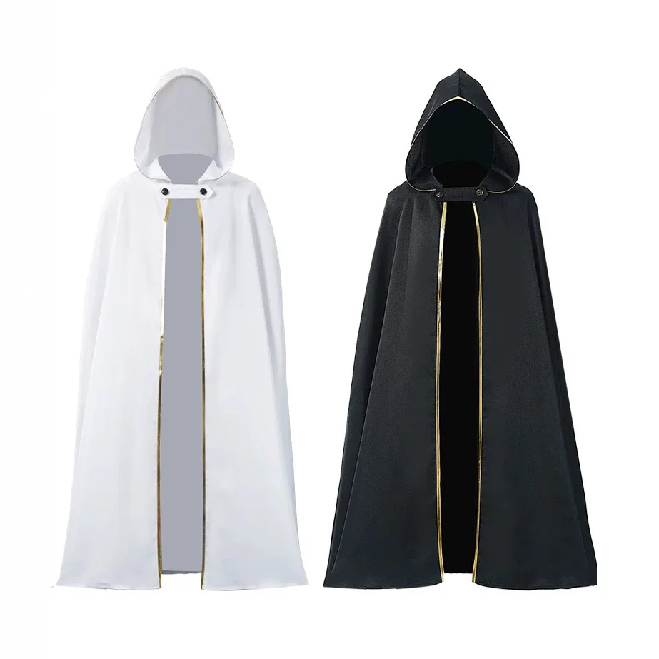 Halloween Retro Pastorale Kapuzenjacke mit Bandkante Mittelalterliche Renaissance-Spitzenjacke Anime-Kostüm Karnevalsparty Cosplay-Jacke