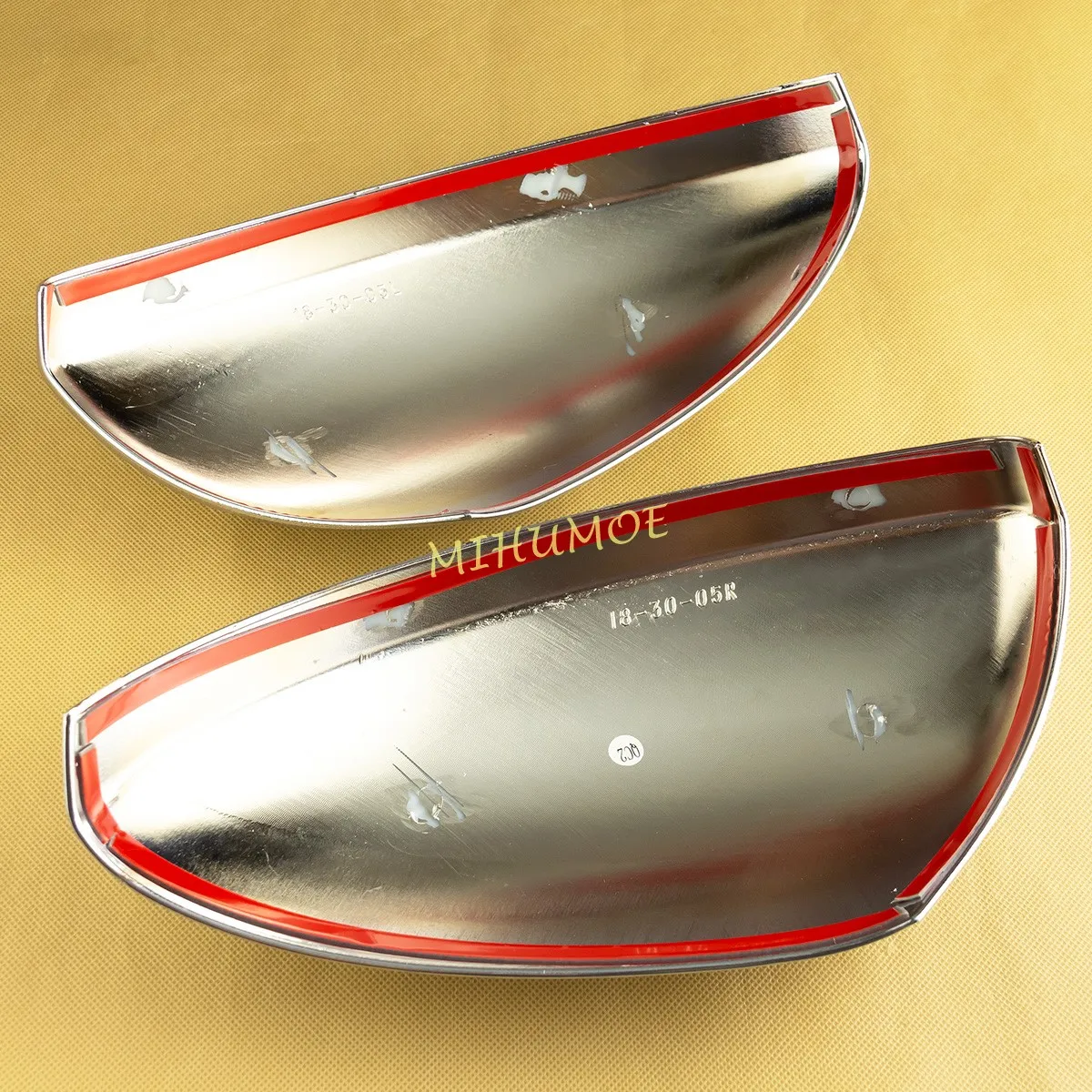 الكروم سيارة الجانب الأيسر الأيمن غطاء مرآة ABS غطاء الكسوة لنيسان ألتيما 2019 2020 2021 2022 2023 2024 #6