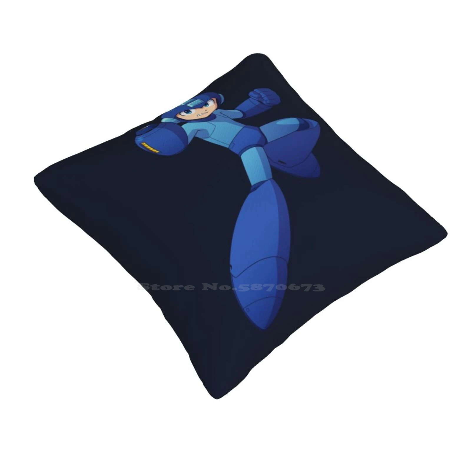 Mega Man Armed And Ready Bedroom Office Hug Pillowcase Video Games Gaming Mega Man X Geek Rockman Megaman3 Megaman2 Megaman 2