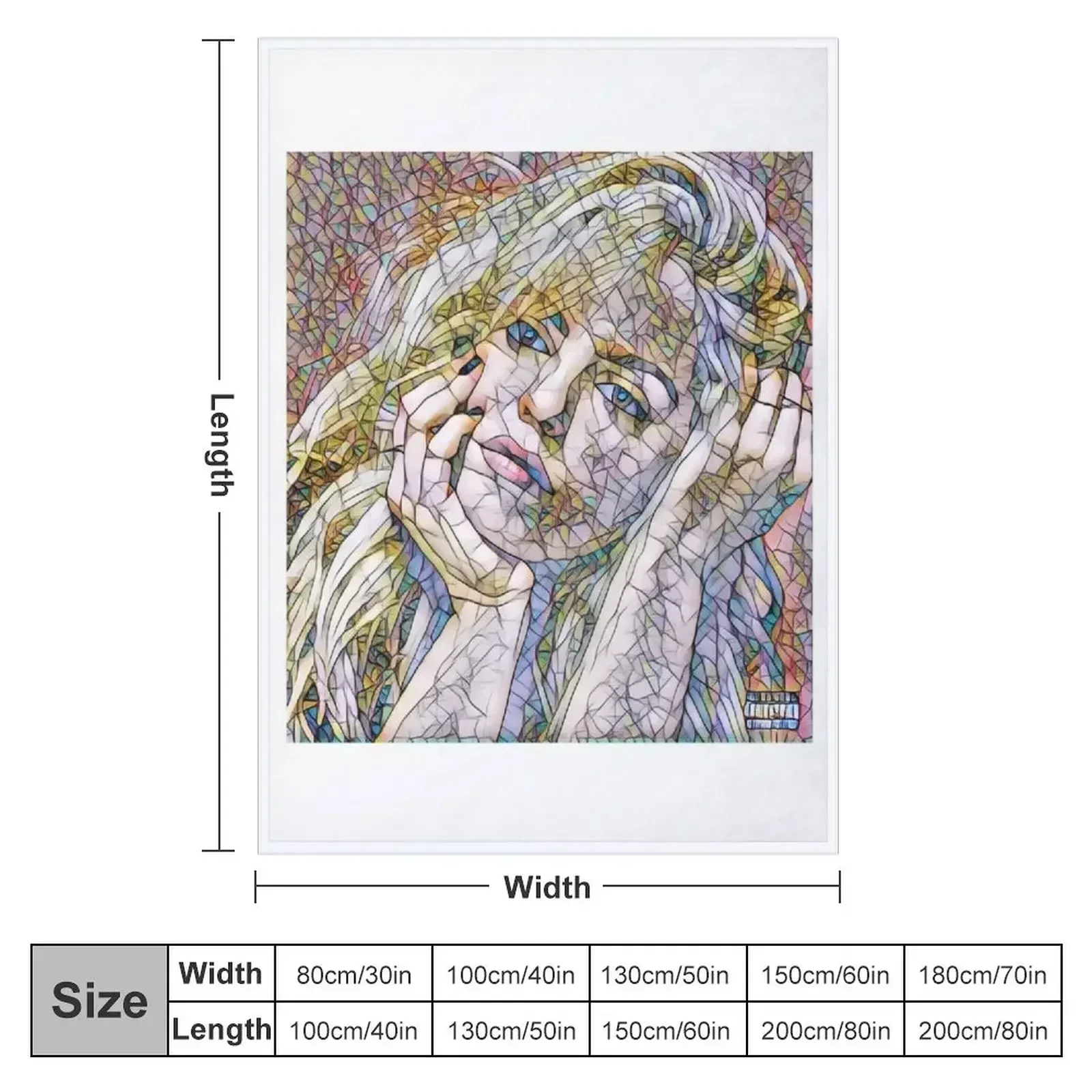 Renne Rapp Throw Blanket Summer christmas gifts Luxury Designer Thins Blankets