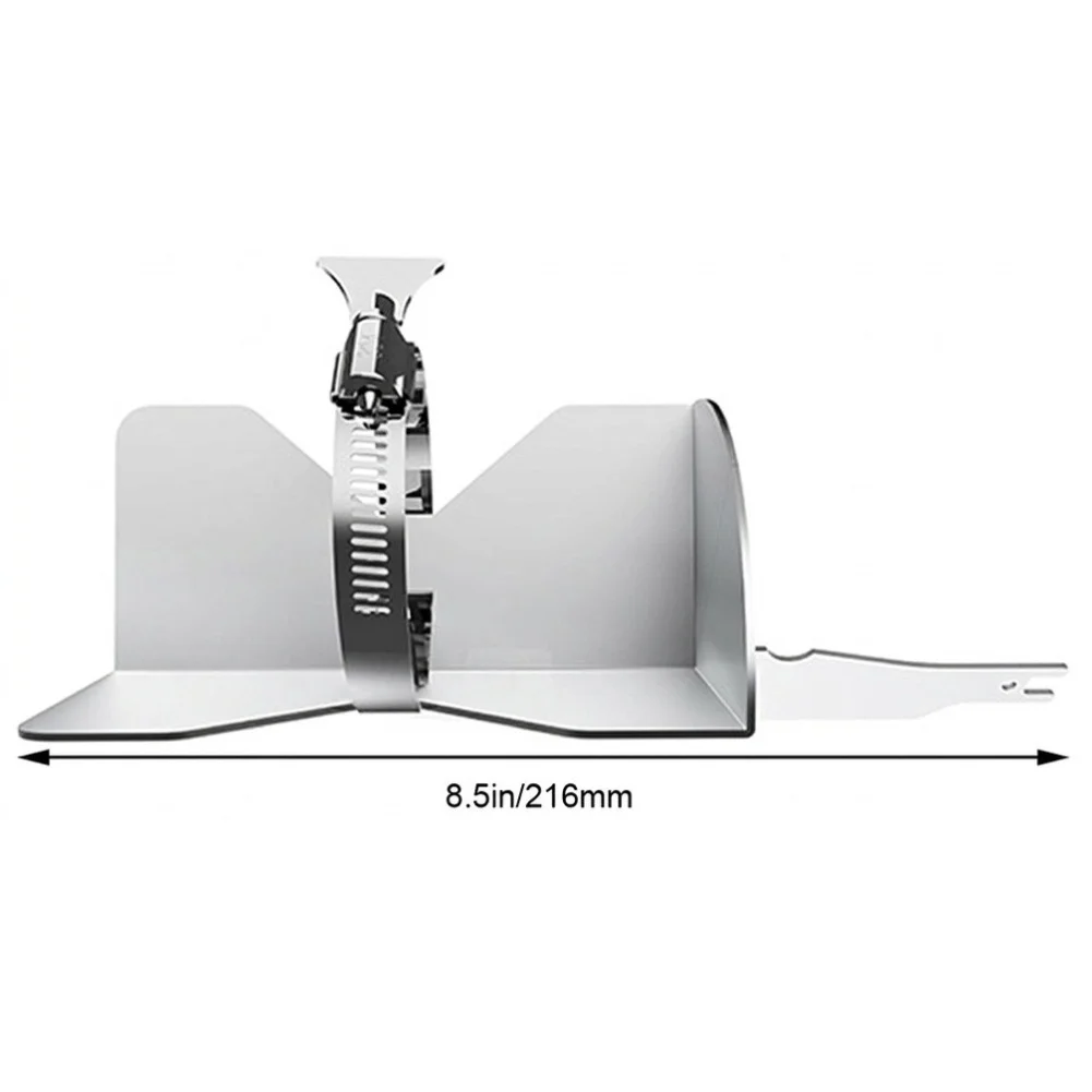 Spray Can Shaker Mixer Reciprocating Saw Attachment Iron Grey 8.5inch For 2-3 Inch Cans Even Mixing Slip Strap Tool