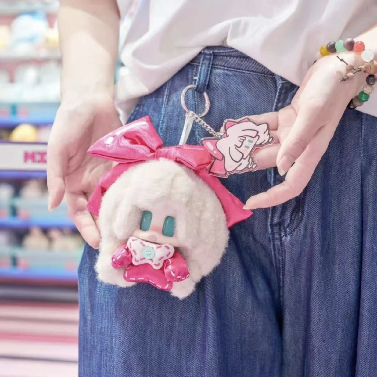 

Mi Ni Solucky Jianglin Series Jiangjiang Kawaii Trendy Toy Blind Box Doll Keychain Cute Figurine Toy Perfect Gifts For Halloween