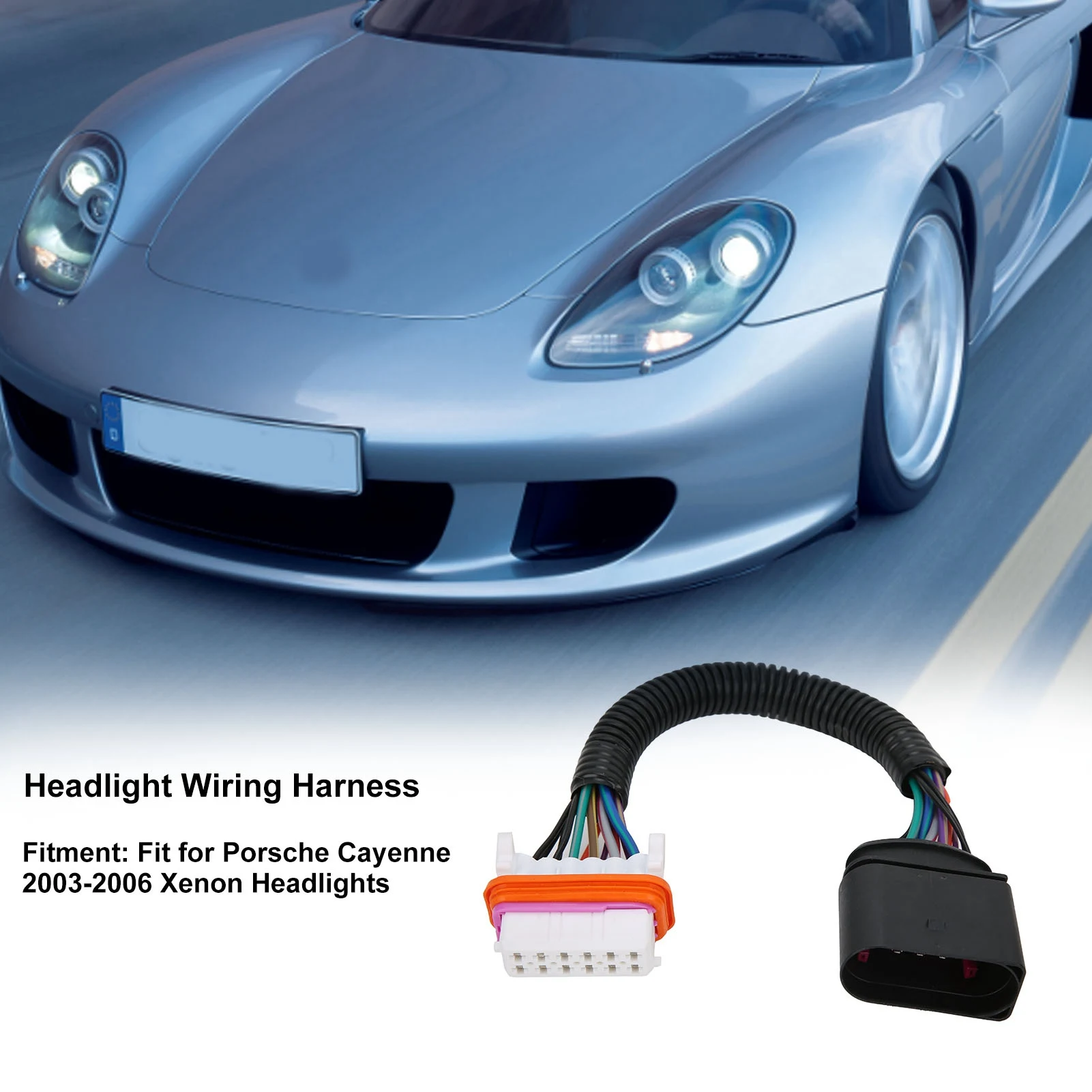 أجزاء المصباح زينون العلوي الأسلاك تسخير 955 631 239 11 صالح ل 2003 ‐ 2006 زينون كشافات الأسلاك تسخير