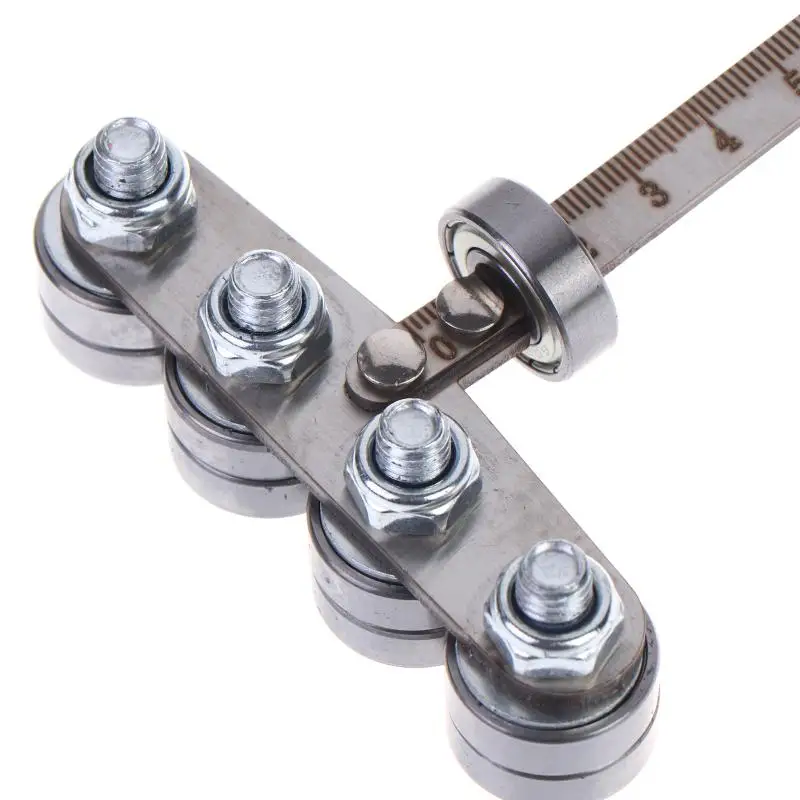 Positioning Caliper Total Length 63.5cm Versatile Stainless Steel Bearing Circular Saw Guide for Consistent and Precise Cutting