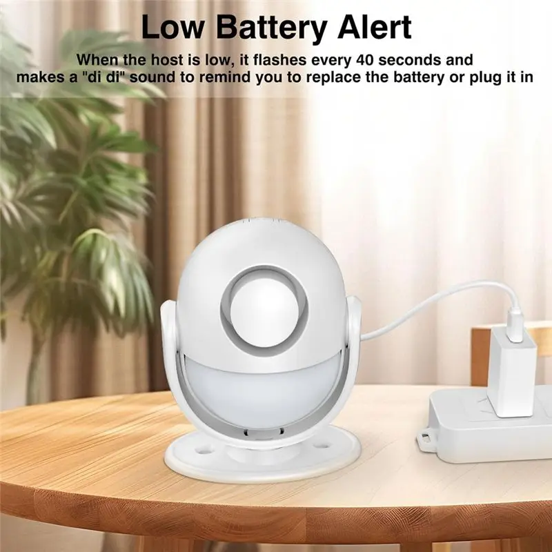 N82R Wifi Smart Motion Sensor Sistema di allarmi Rilevatore di movimento Rilevatore di movimento di sicurezza a infrarossi wireless resistente alle intemperie per esterni