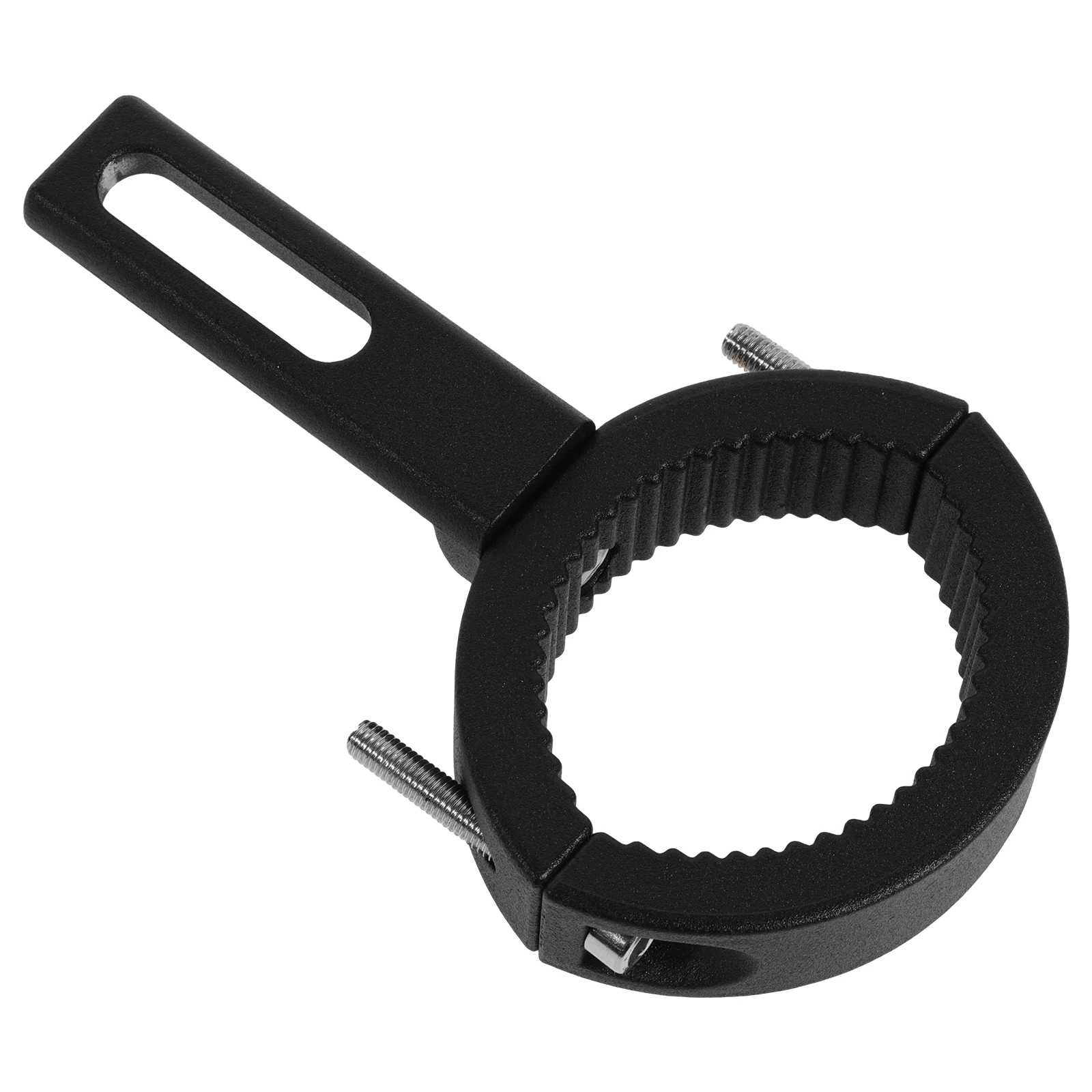 

Motorcycle Headlight Bracket 3.8-6cm Black Clamps Stable Mounting No Drilling Front Fork Lamp Holder Accessory