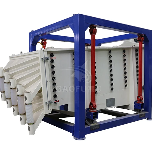 Large-scale 1-5 Layer Square Swing Vibrating Screen Gyratory Sifter Machine For Silicon Sand\Grit\Gravel Screening